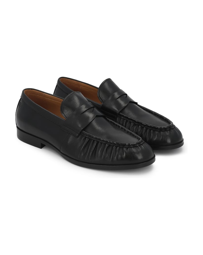 Kazar-Black-men's-loafers-in-genuine-leather-čierna