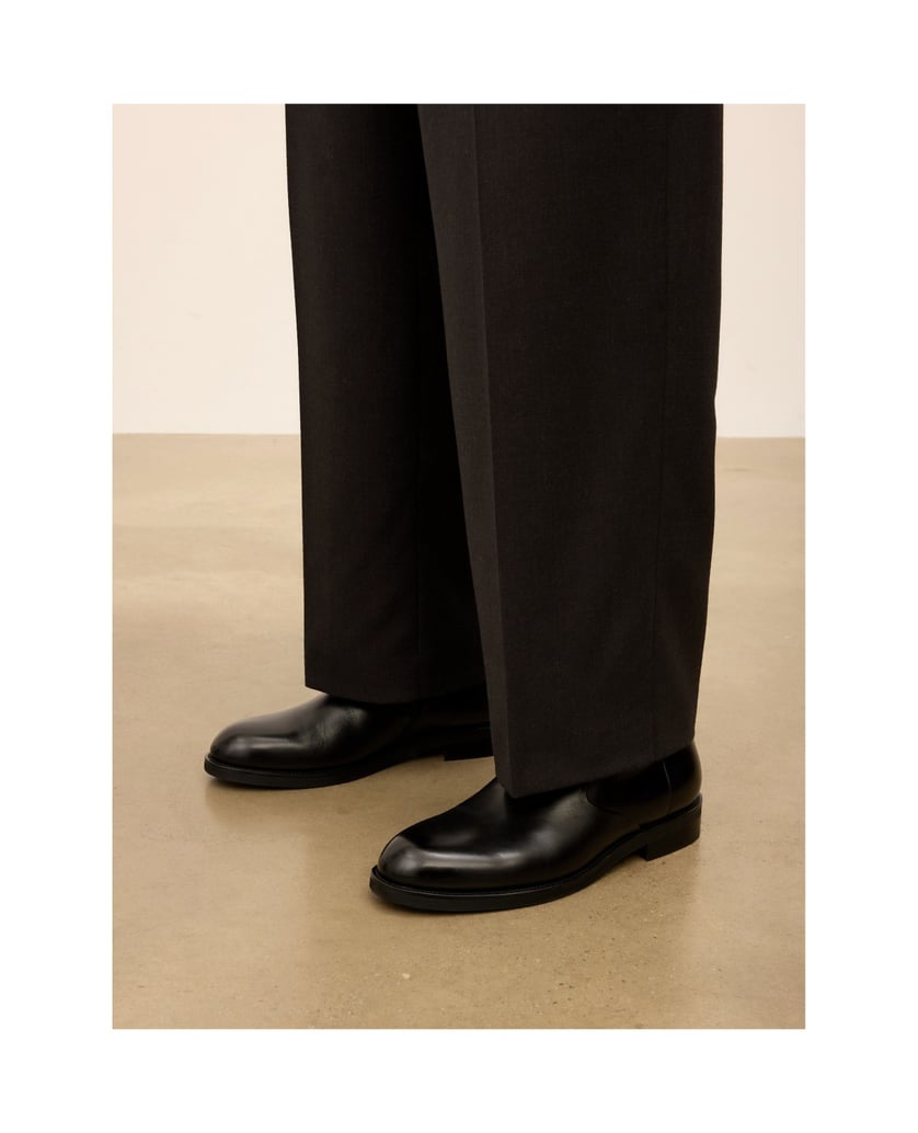 Kazar-Classic-black-men's-zippered-booties-čierna