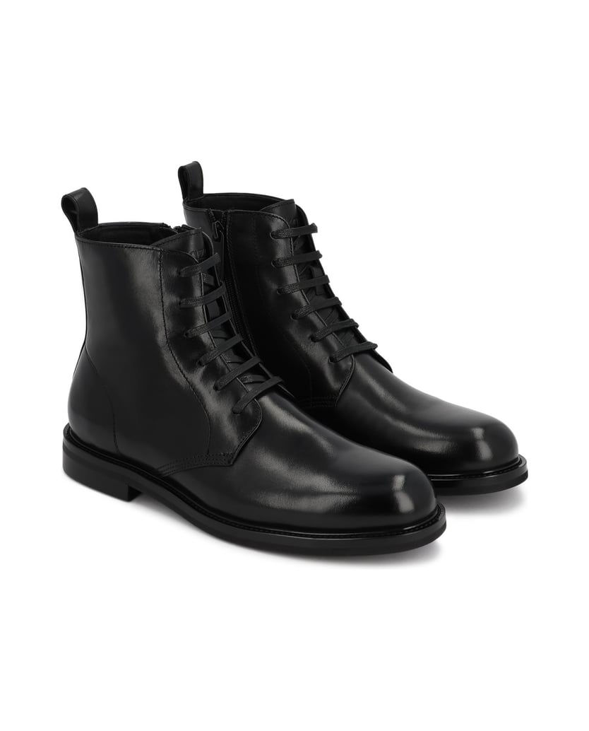 Kazar-Minimalist-men's-flat-ankle-boots-in-genuine-leather-čierna