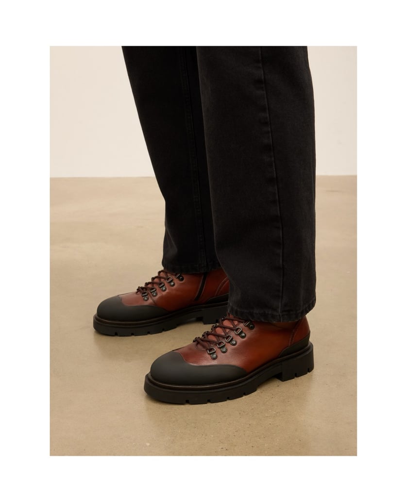 Kazar-Brown-men's-flat-ankle-boots-in-leather-with-rubberized-finish-hnedá