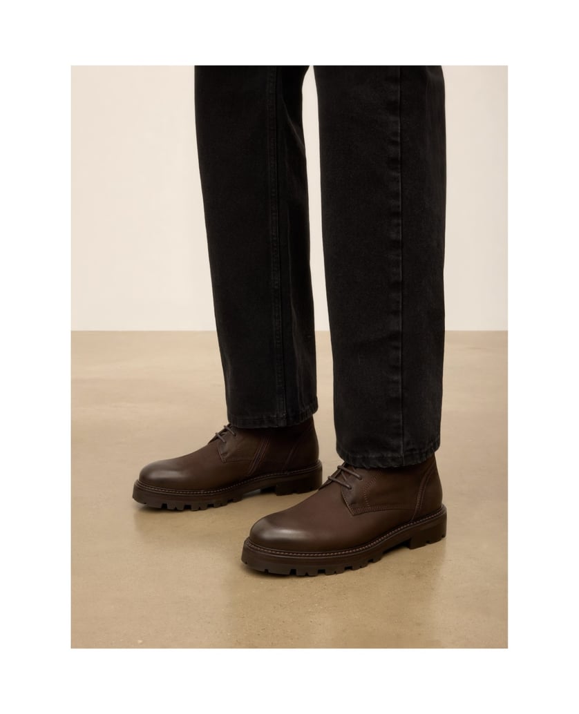 Kazar-Brown-nubuck-ankle-booties-hnedá