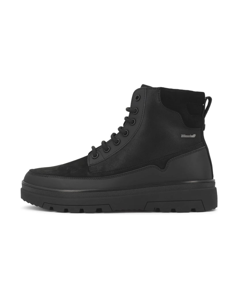 Kazar-Flat-ankle-boots-with-Thinsulate-technology-made-of-different-materials-černá