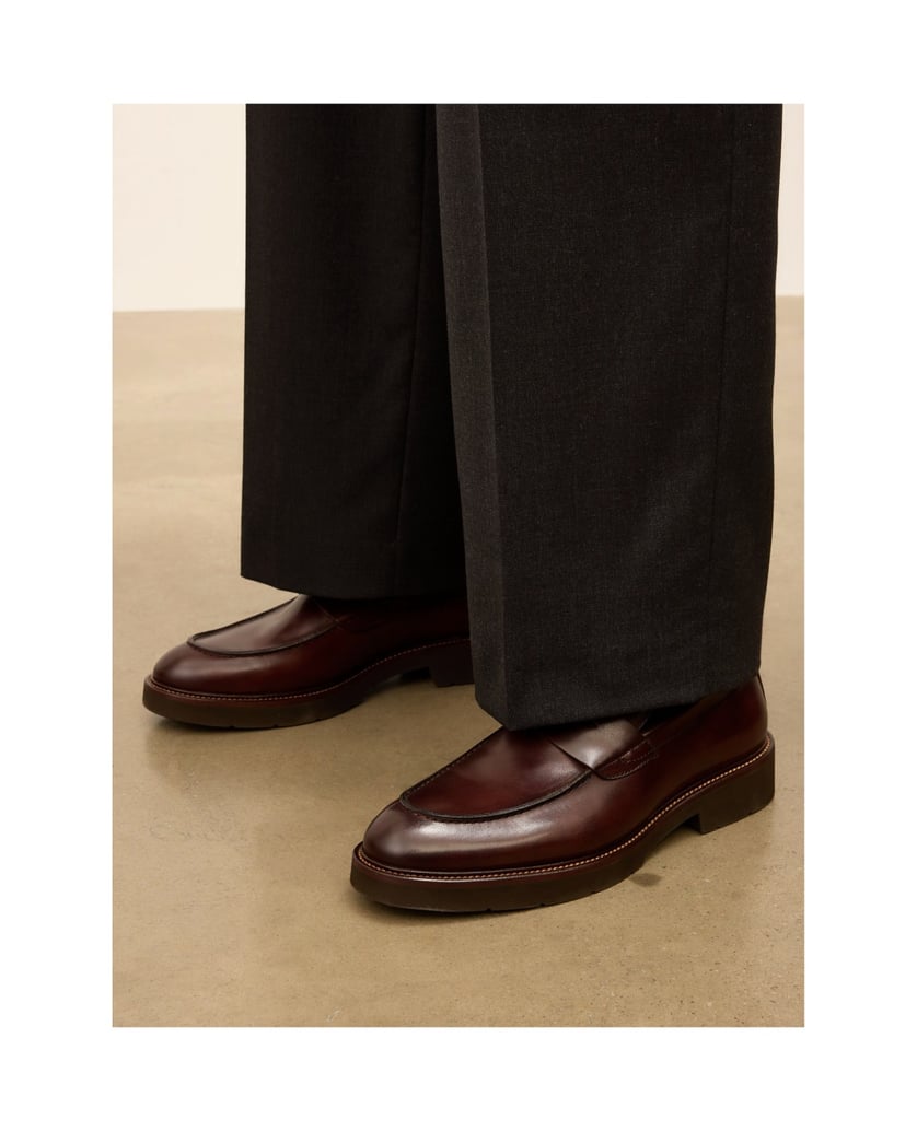 Kazar-Classic-loafers-in-genuine-leather-hnědá