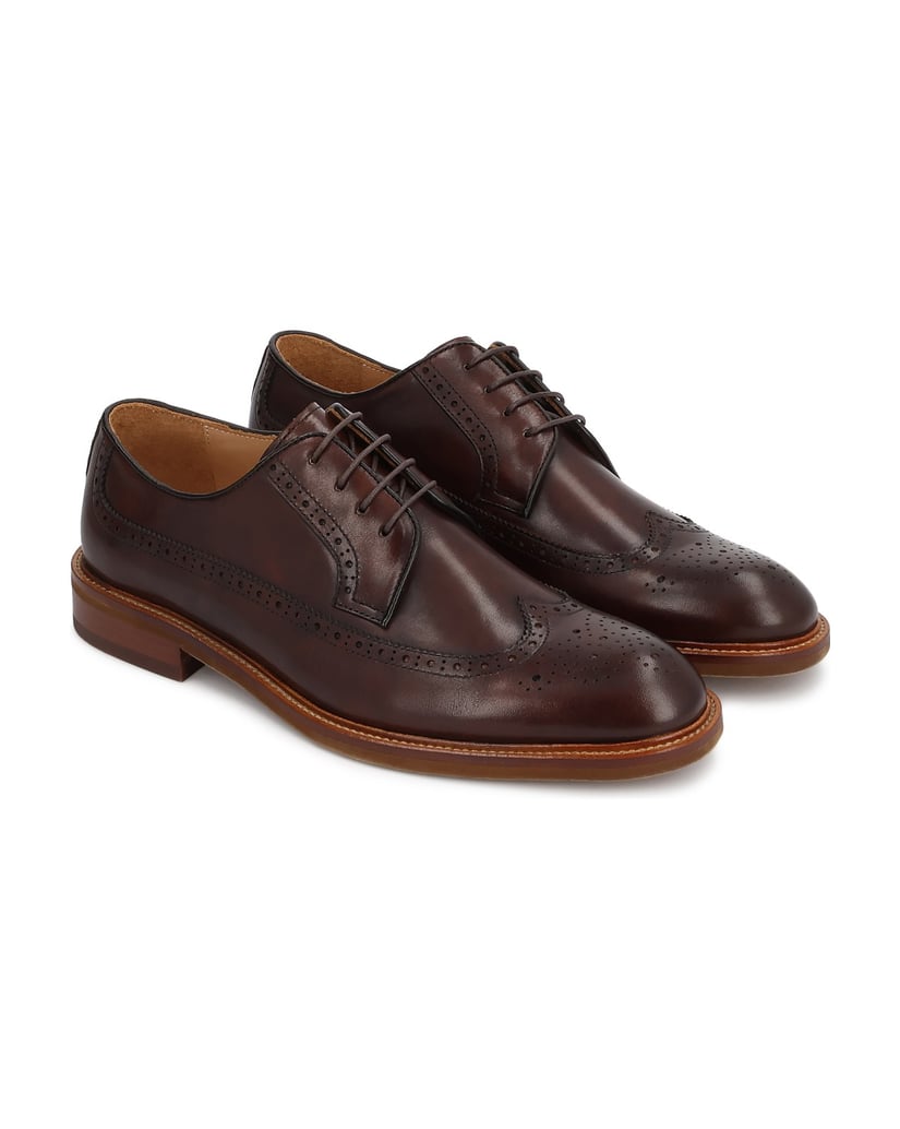Kazar-Brown-derby-brogues-in-genuine-leather-hnedá