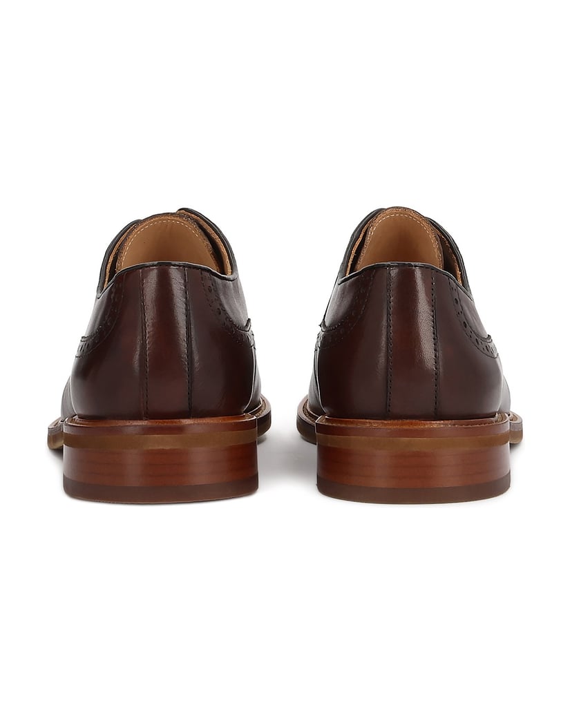 Kazar-Brown-derby-brogues-in-genuine-leather-hnedá