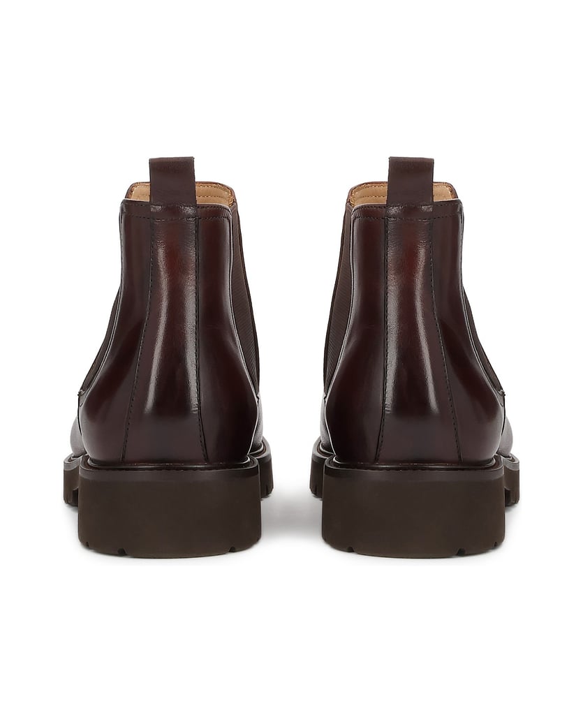 Kazar-Brown-leather-boots-on-a-treaded-sole-hnedá