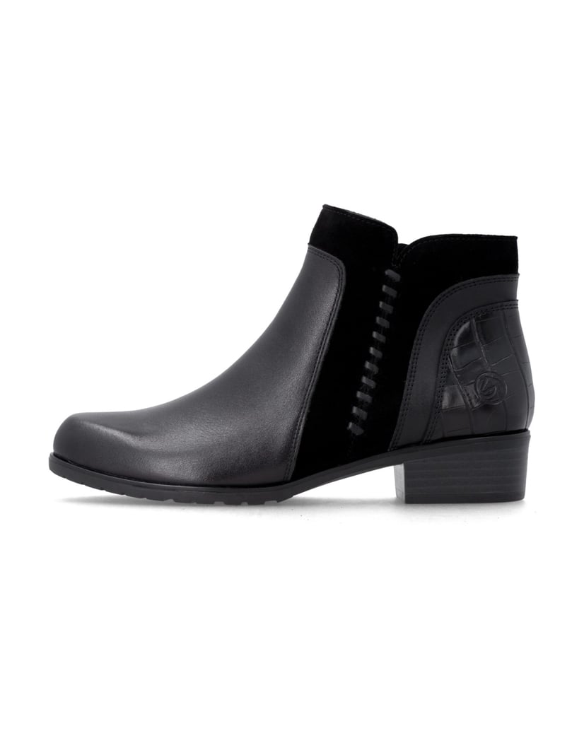 Remonte-Kotníkové-boty-D6893-černá