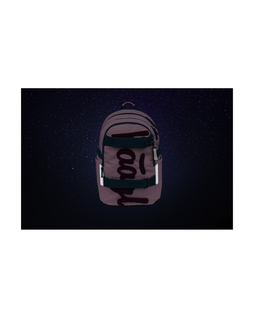 Baagl-Schulrucksack-Set-Skate-Rose-5tlg.:-Schulrucksack,-Federmäppchen,-Sporttasche,-Bauchtasche,-Laptophülle-rosa