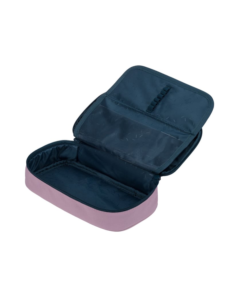 Baagl-Schulrucksack-Set-Skate-Rose-5tlg.:-Schulrucksack,-Federmäppchen,-Sporttasche,-Bauchtasche,-Laptophülle-rosa