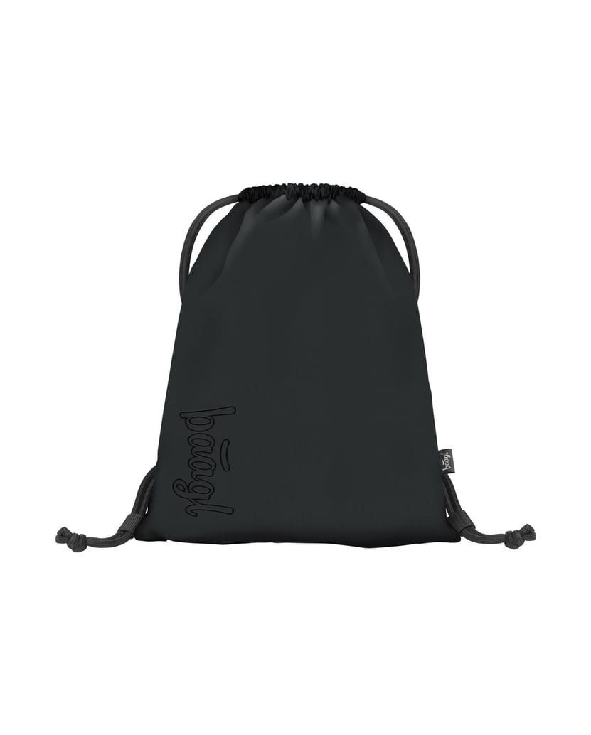 Baagl-Schulrucksack-Set-Skate-Darkness-5tlg.:-Schulrucksack,-Federmäppchen,-Turnbeutel,-Bauchtasche,-Laptophülle-schwarz