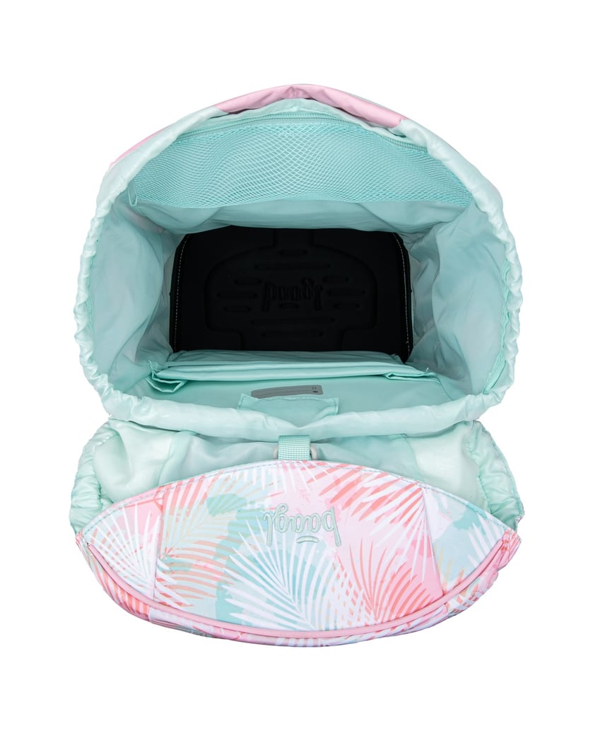 Baagl-Schulrucksack-Set-Airy-Plus-Sunset-5tlg.:-Schulrucksack,-Federmäppchen,-Turnbeutel,-Schürze,-Brustbeutel-rosa