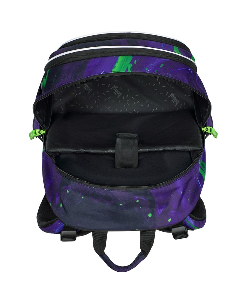 Baagl-Schulrucksack-Set-Core-Football-Champion-3tlg.:-Schulrucksack,-Federmäppchen,-Turnbeutel-blau