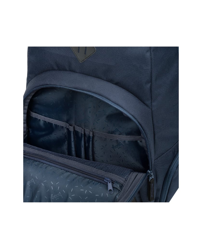 Baagl-Schulrucksack-Set-Coolmate-Lux-3tlg.:-Schulrucksack,-Federmäppchen,-Turnbeutel-blau