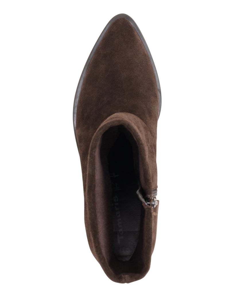 TAMARIS-Stiefelette-braun-kombiniert