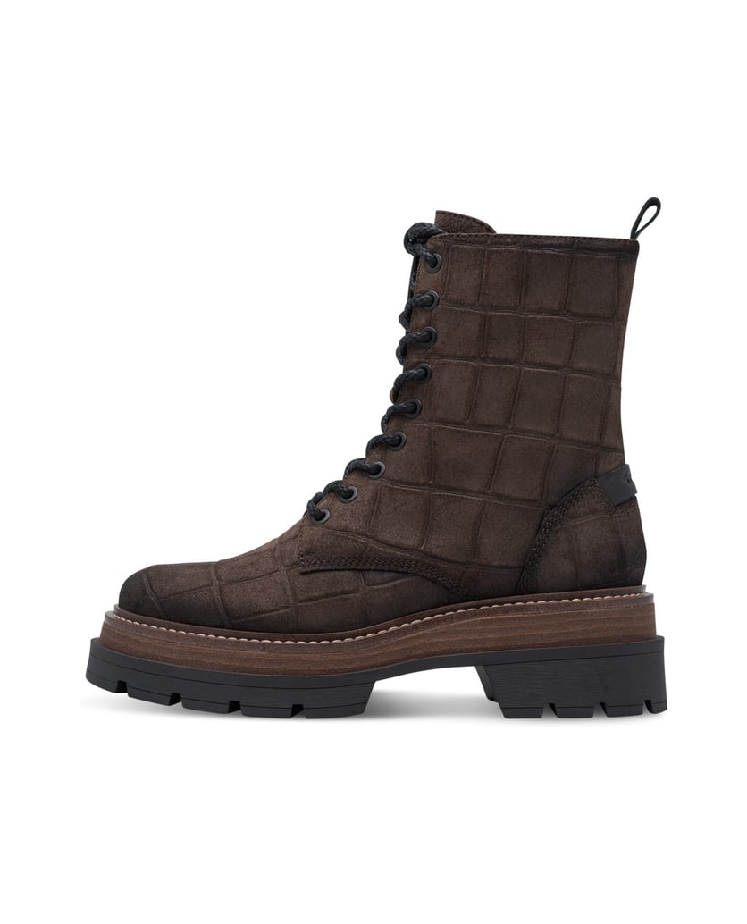 TAMARIS-Stiefelette-dunkelbraun