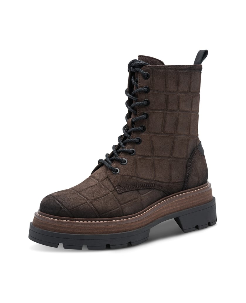 TAMARIS-Stiefelette-dunkelbraun