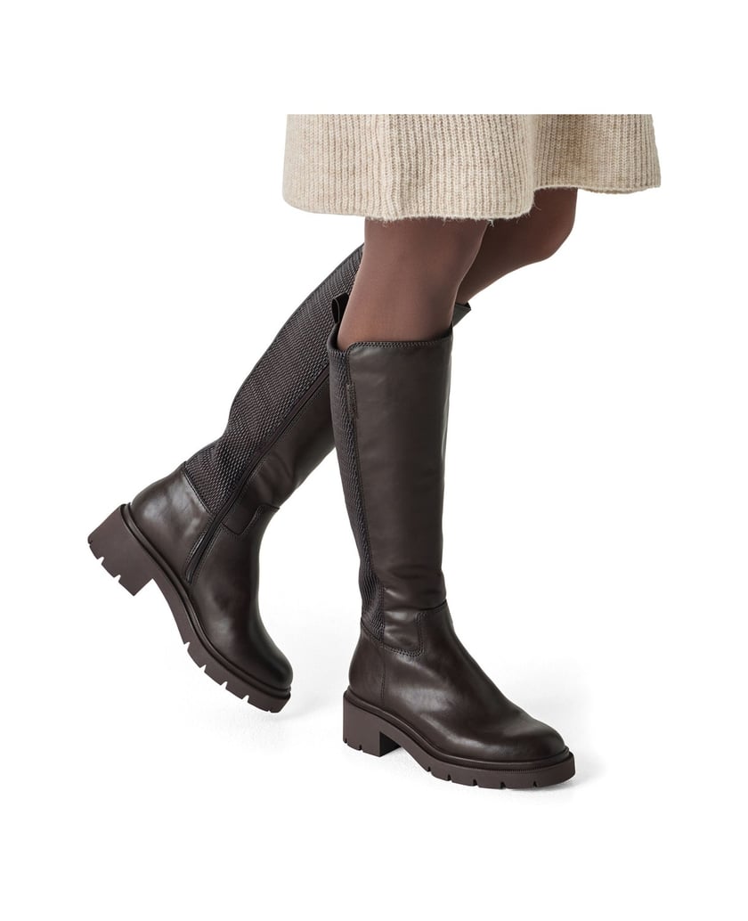 TAMARIS-Stiefel-braun-kombiniert