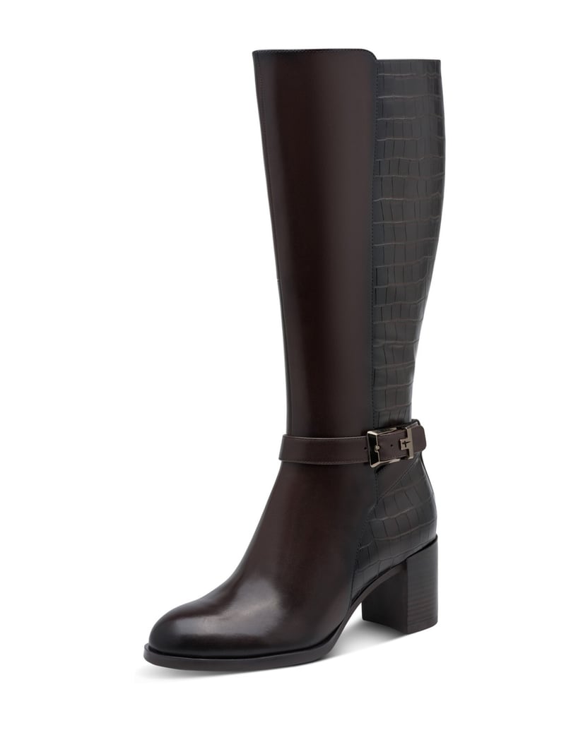 TAMARIS-Stiefel-braun-kombiniert