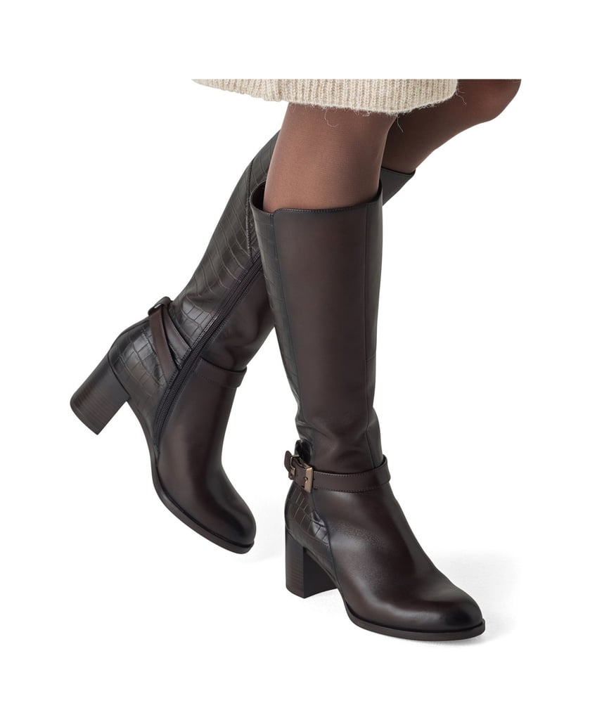 TAMARIS-Stiefel-braun-kombiniert