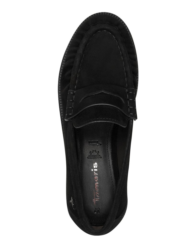 TAMARIS-nazúvacia-obuv-čierna