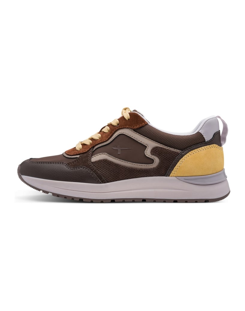TAMARIS-Sneaker-braun-kombiniert