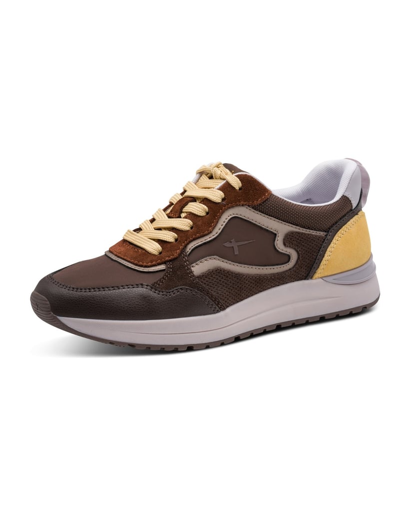 TAMARIS-Sneaker-braun-kombiniert