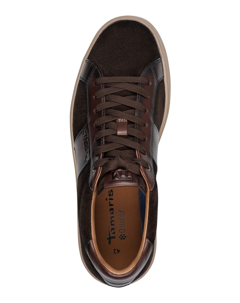 TAMARIS-Sneaker-braun-kombiniert