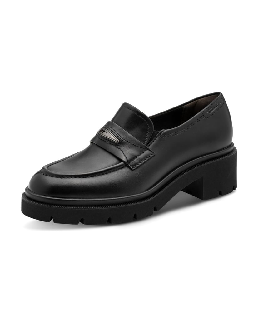 TAMARIS-polobotky-černá