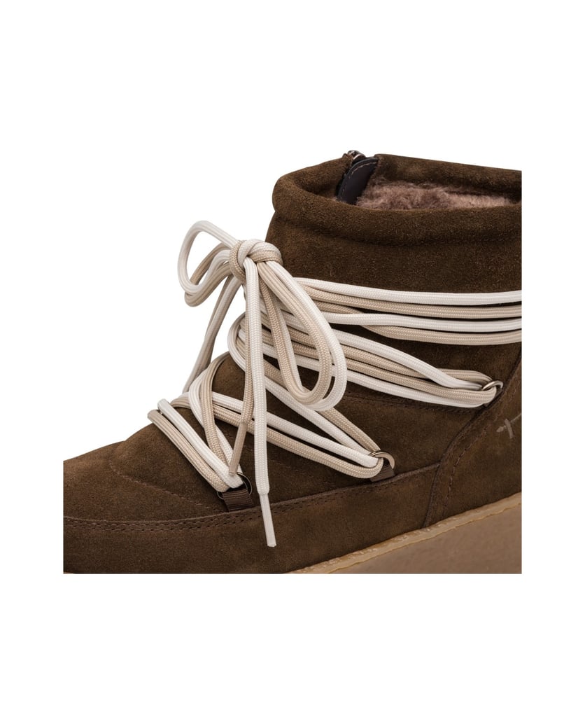 TAMARIS-Stiefelette-braun-kombiniert