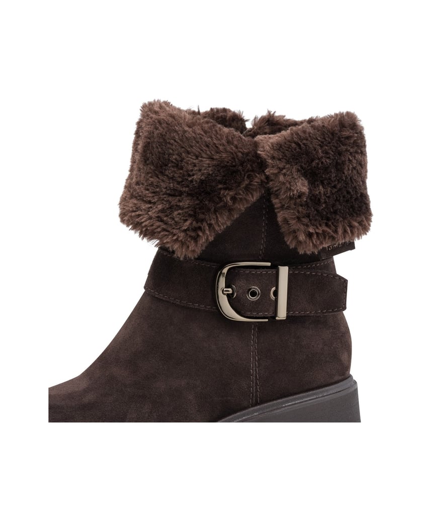 TAMARIS-Stiefelette-braun-kombiniert
