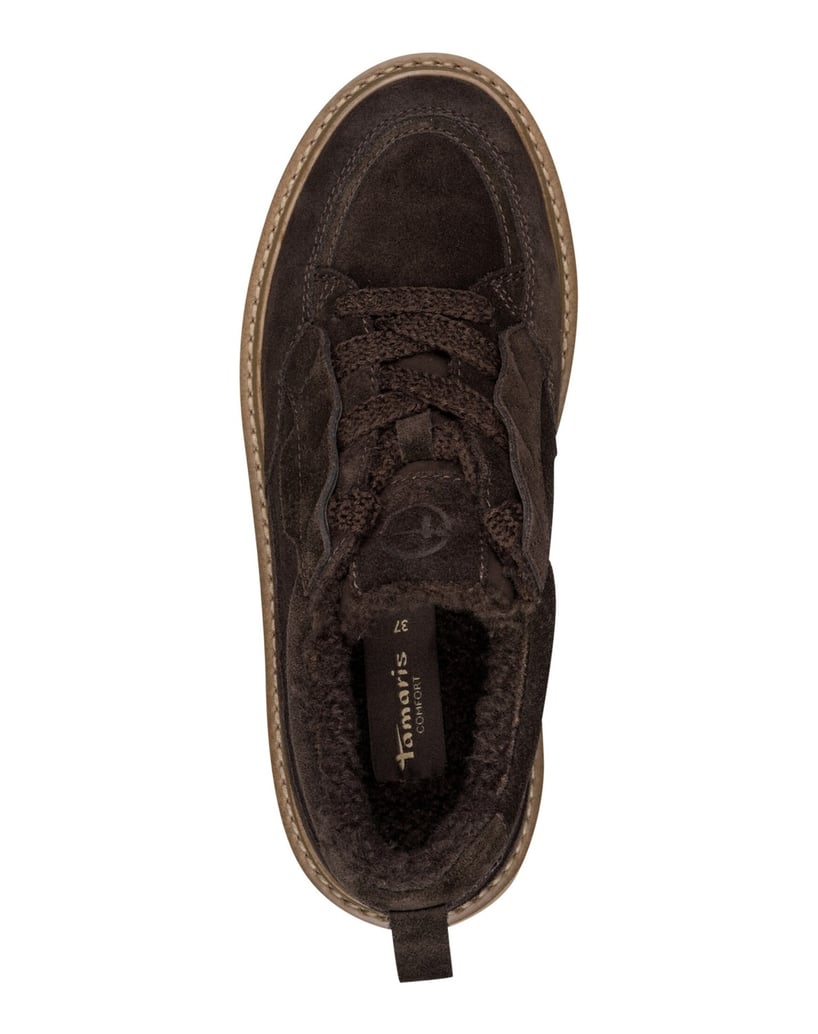 TAMARIS-Sneaker-braun-kombiniert