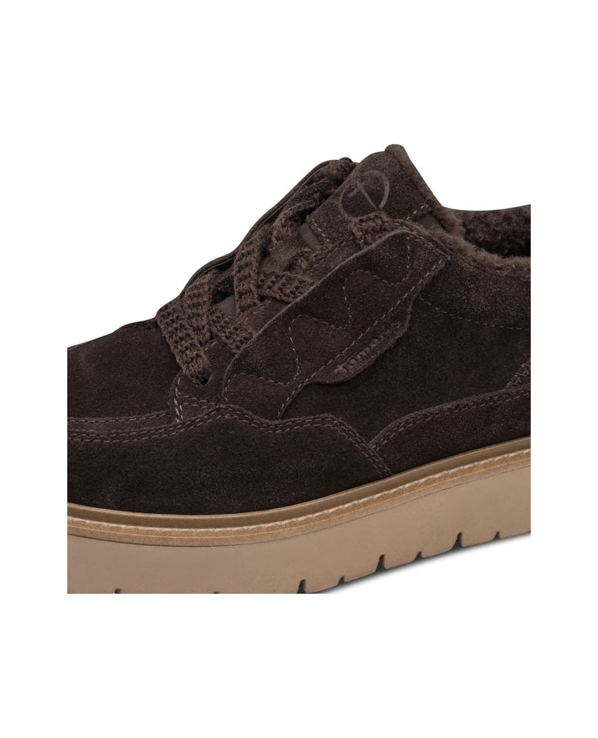 TAMARIS-Sneaker-braun-kombiniert