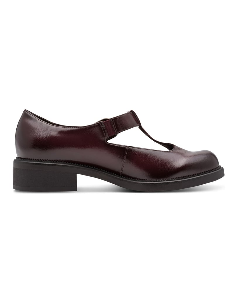 TAMARIS-nazouvací-boty-červená