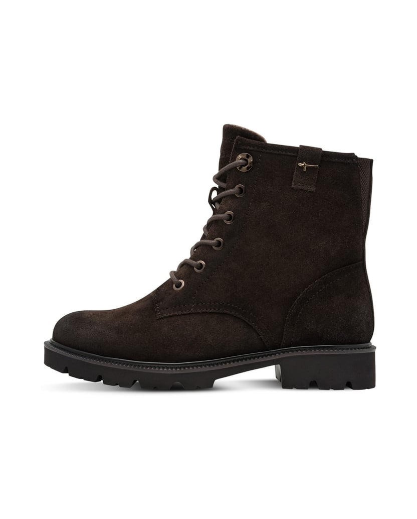 TAMARIS-Stiefelette-braun-kombiniert