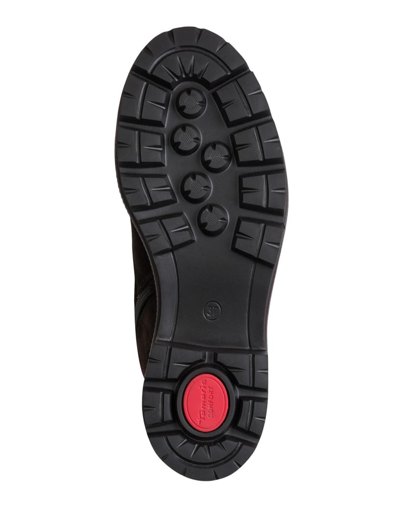 TAMARIS-Stiefelette-braun-kombiniert