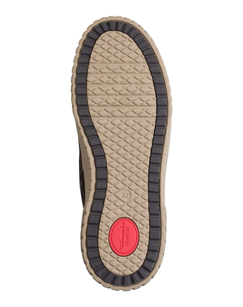TAMARIS-Stiefelette-braun-kombiniert