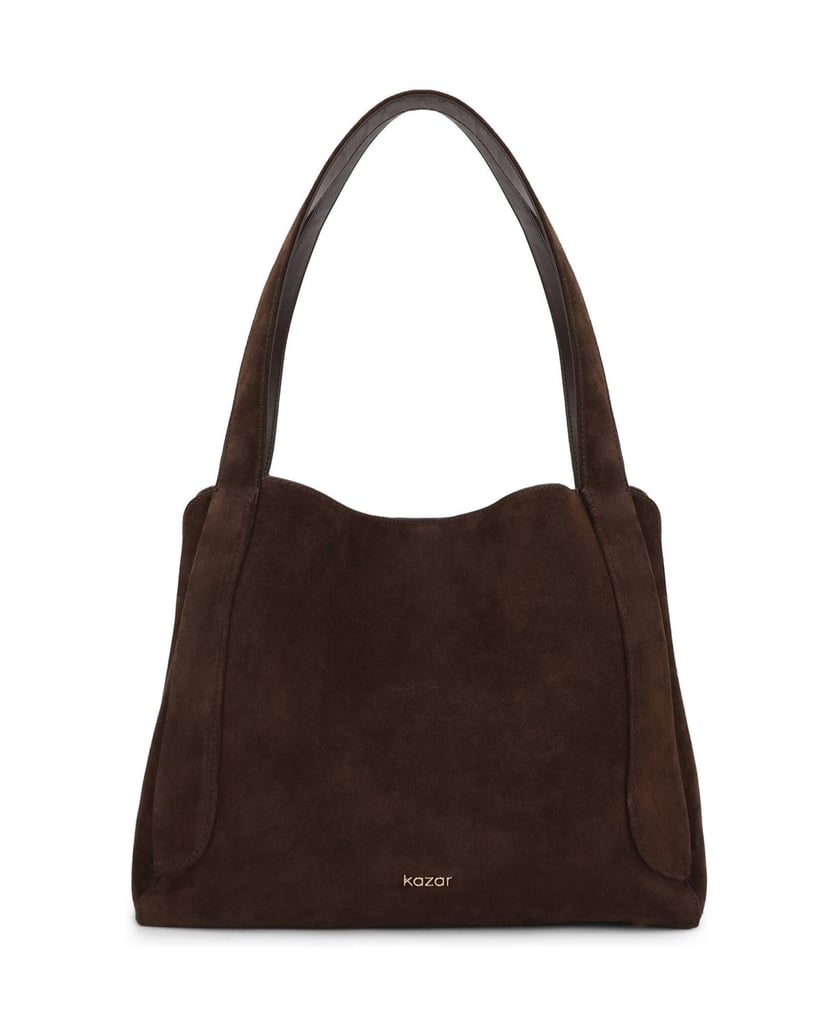 Kazar-Classic-shoulder-bags-in-soft-suede-hnedá