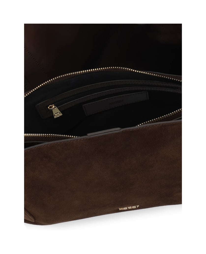 Kazar-Classic-shoulder-bags-in-soft-suede-hnedá