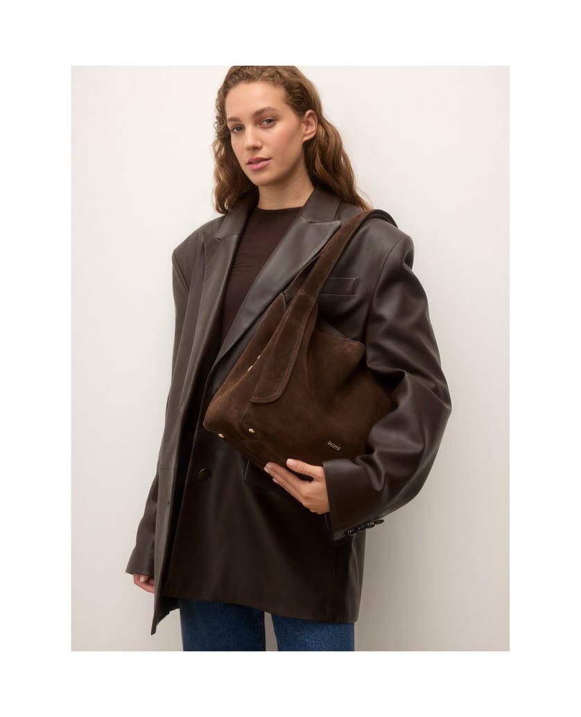 Kazar-Classic-shoulder-bags-in-soft-suede-hnedá