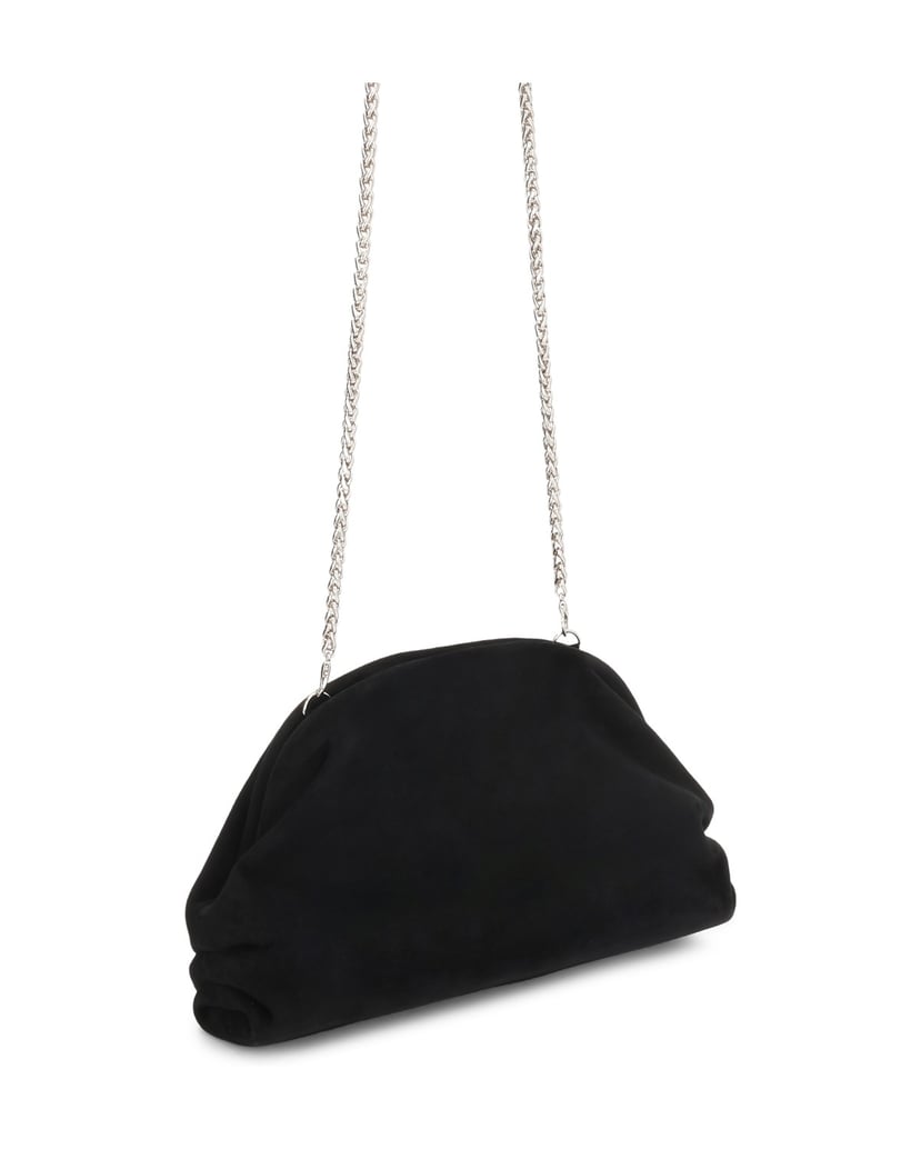Kazar-Evening-suede-pouch-bags-čierna