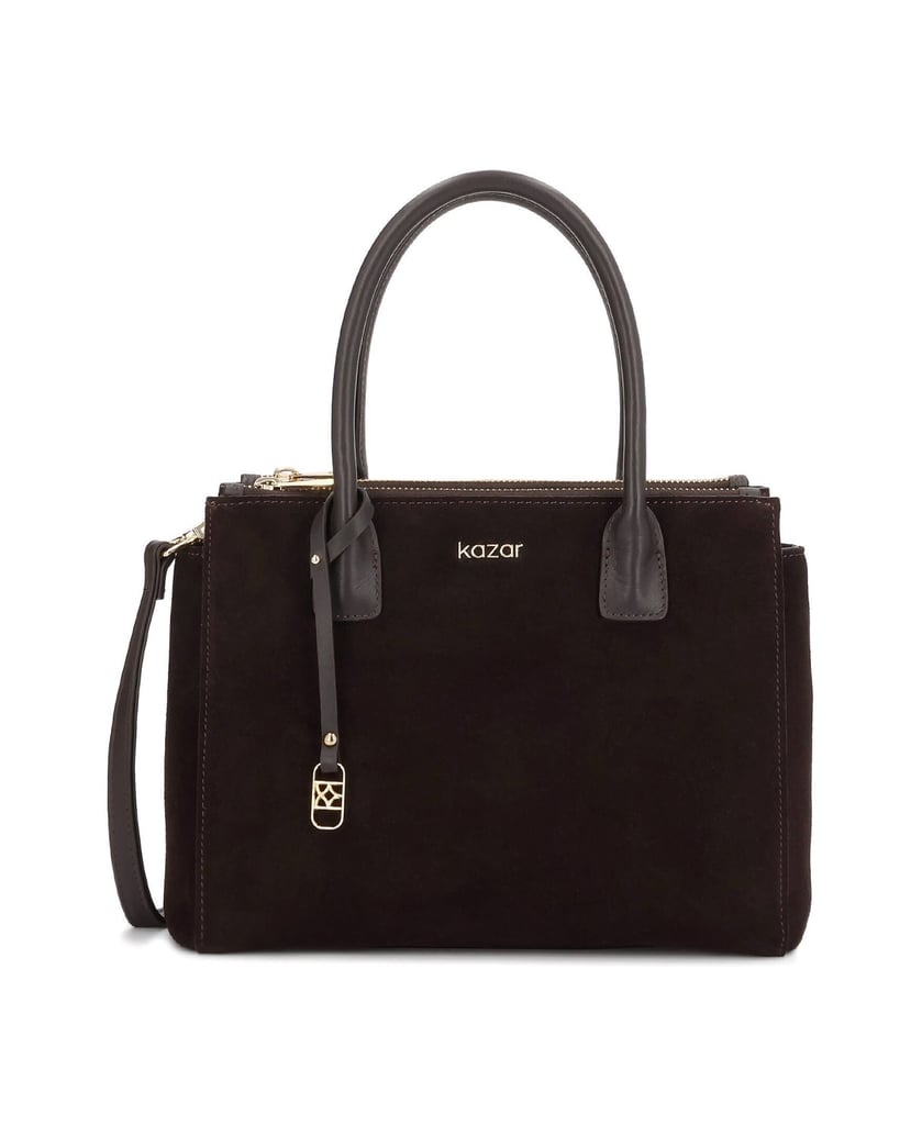 Kazar-Elegant-women's-suede-and-genuine-leather-bags-tmavá-hnedá