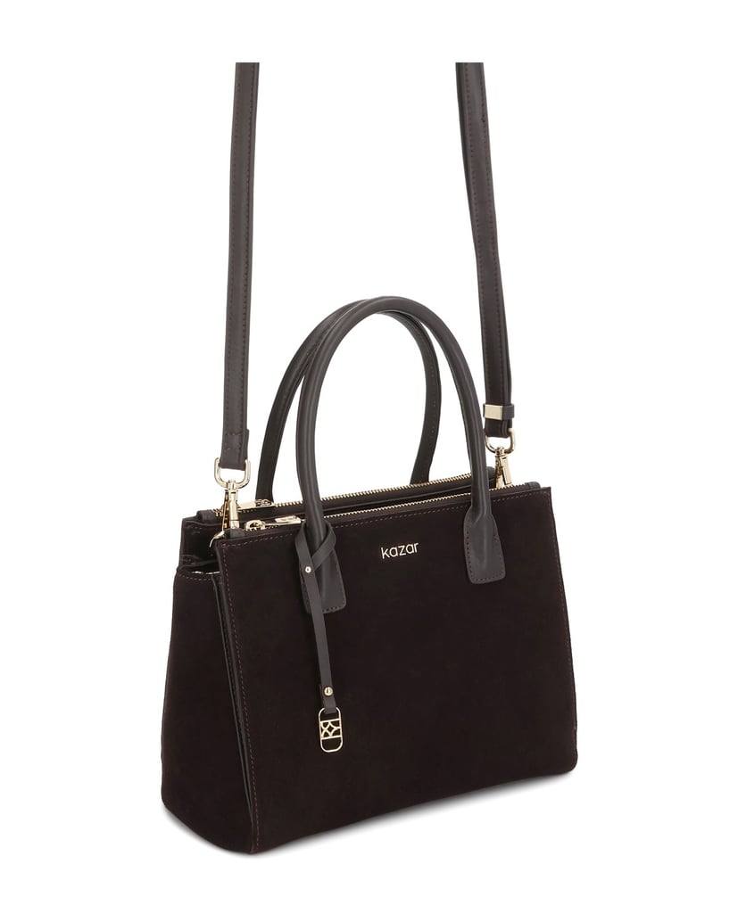 Kazar-Elegant-women's-suede-and-genuine-leather-bags-tmavá-hnedá