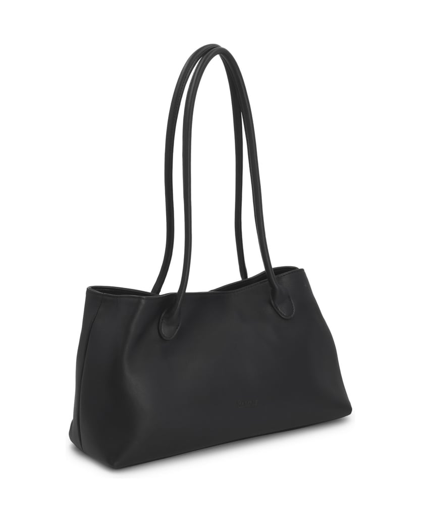 Kazar-Black-leather-bag-with-long-handles-čierna