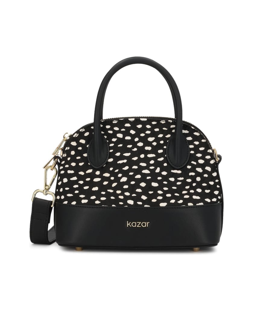 Kazar-Bags-in-the-form-of-a-stiff-polka-dot-chest-čierna