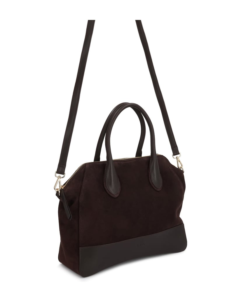 Kazar-Large-dark-brown-suede-and-genuine-leather-bag-tmavá-hnedá