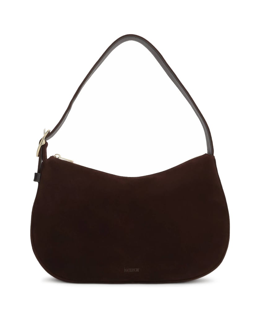 Kazar-Suede-shoulder-bag-with-adjustable-belt-tmavá-hnedá