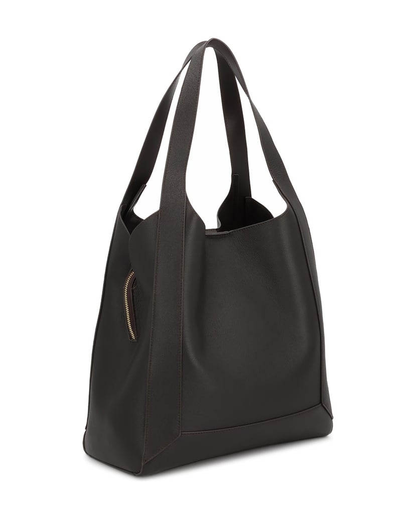 Kazar-Large-dark-brown-leather-shopper-tmavě-hnědá