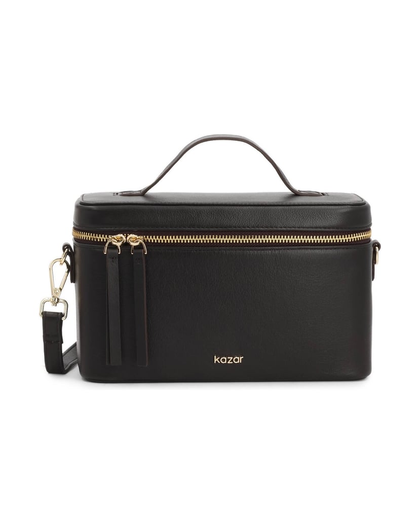 Kazar-Dark-brown-bag-with-rigid-form-tmavě-hnědá