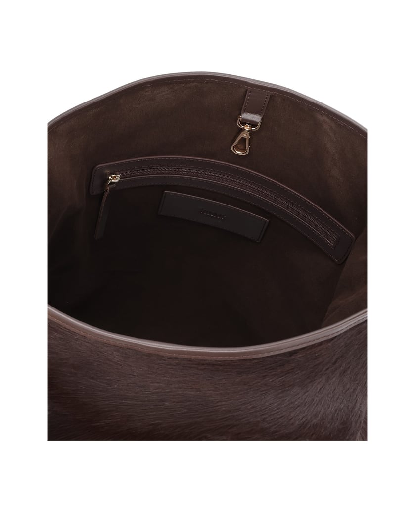 Kazar-Shoulder-bag-with-a-contrasting-hair-on-leather-panel-tmavá-hnedá