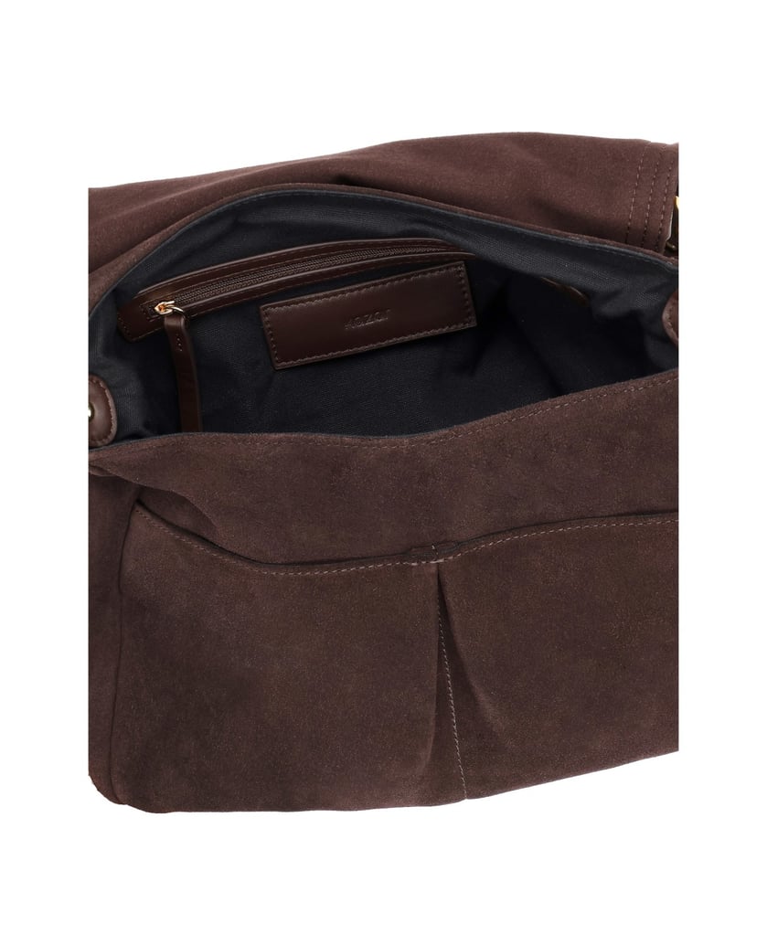 Kazar-Suede-bag-with-detachable-purse-and-two-belts-tmavá-hnedá